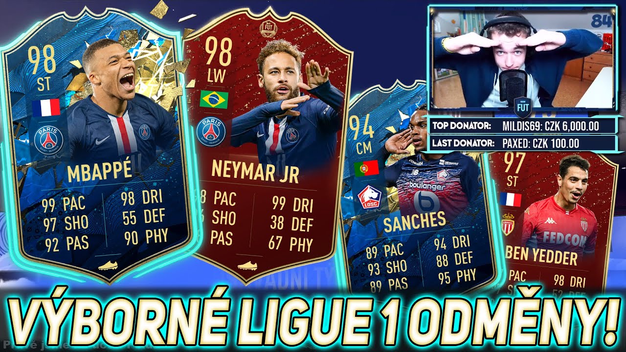 SKVĚLÉ LIGUE 1 TOTS ODMĚNY 😱 - YouTube