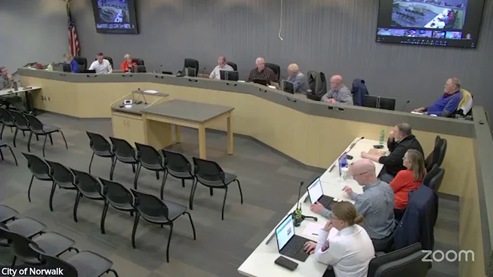 April 3, 2025 Norwalk City Council Meeting