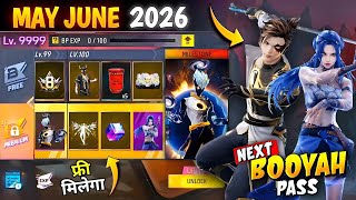 MAY & June Booyah Pass 2026💥🤯| Full Review😍| May Booyah Pass 2026 | Next Booyah Pass Free Fire Pt.3