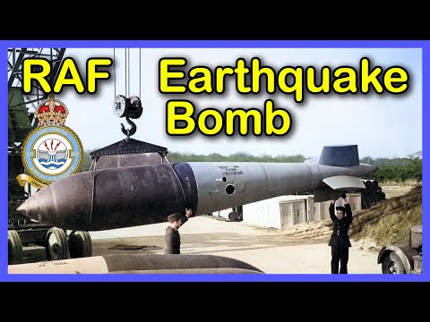 The BIGGEST Non-Nuclear Bomb Used In World War 2 Used By The RAF