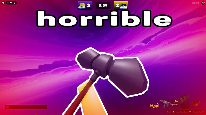 The worst weapon in rivals