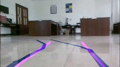 Lane Detection and Running using Hough Transform