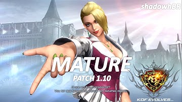 KOFXIV - PATCH 1.10 MATURE COMBOS