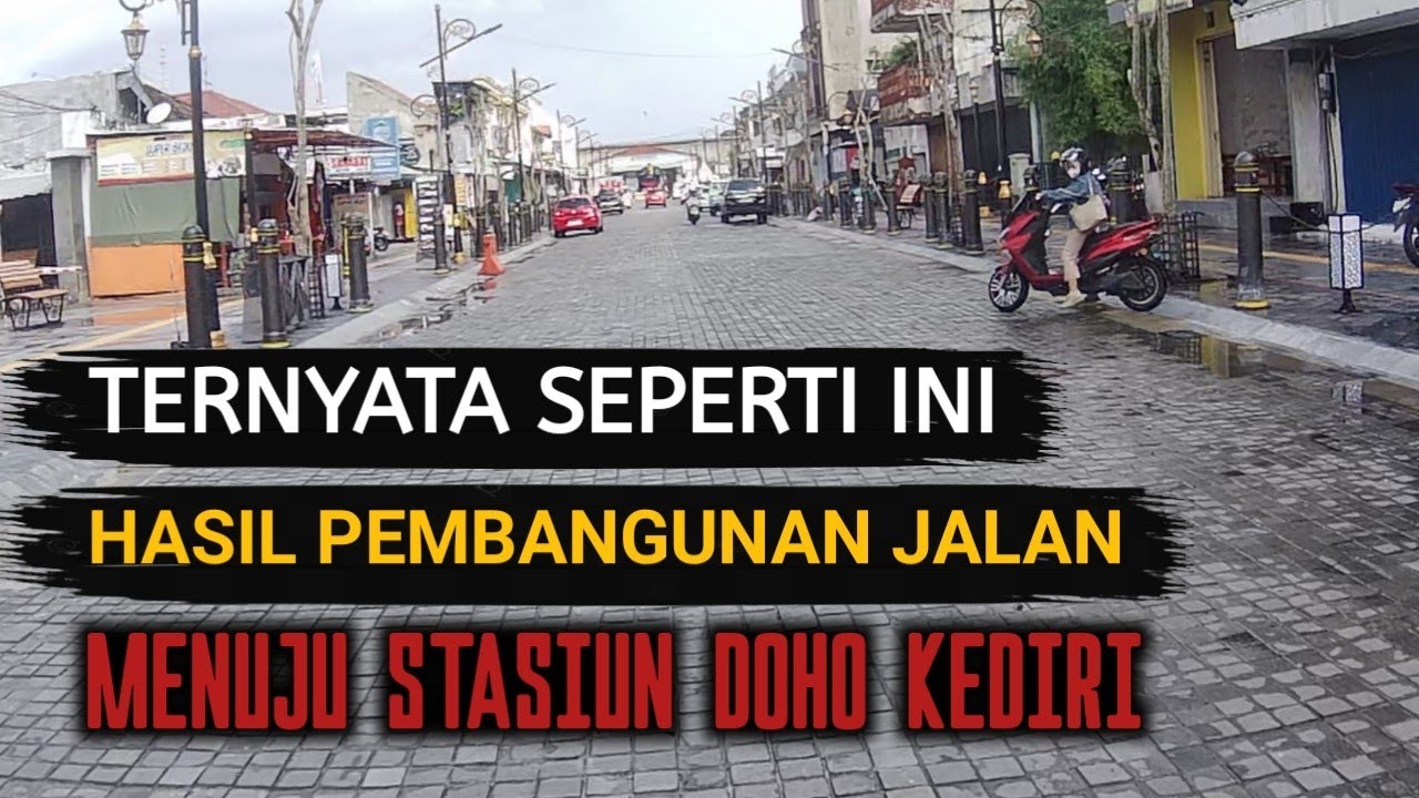 VIRAL‼️ Beginilah Kondisi Jalan Baru Menuju Stasiun Dhoho Kediri Sekarang