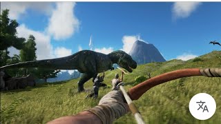 I play ark ultimate mobile edition in the island