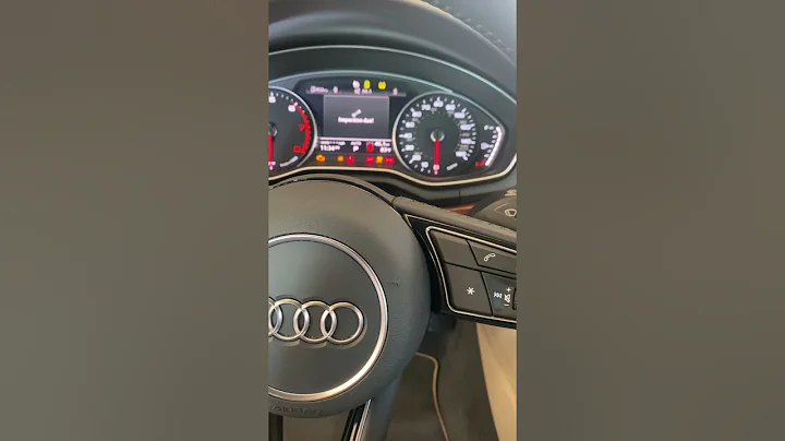 New Audi oil and inspection reset