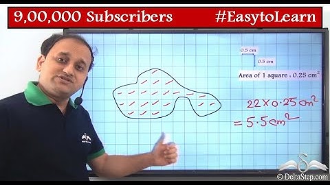 Area of irregular shape using graph paper | Measurement | Class 7 | CBSE | NCERT | ICSE