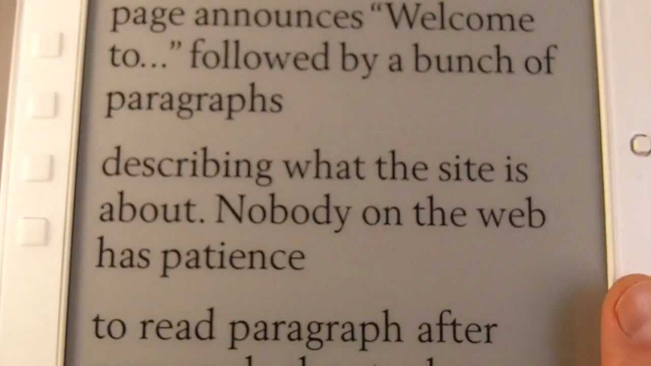 Die PDFReflowFunktion des Onyx Boox M92 YouTube