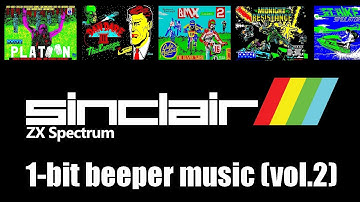Best ZX Spectrum 1-bit beeper game music - volume 2 (audio)