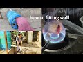 How to fitting wall  - human fitting wall -  Syntax wall fitting video in easy method  human idea