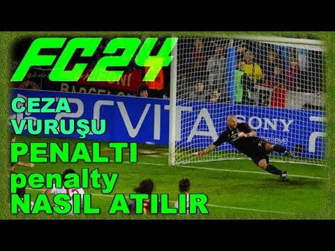 Penaltı nasıl atılır ceza vuruşu nasıl atılır penalty nasıl kullanılır? EA FC 24