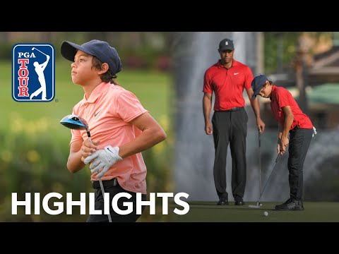 Best of Charlie Woods at 2021 PNC Championship | 2021