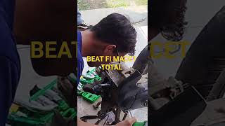 Gerinda piston Honda Beat FI #smkbisa #bengkelmotor #video #fyp @enodipoChannel #beranda #beat
