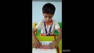 🖌️ Senior KG ‘A’ Art Activity | Scraper Art Magic Bellwether International School MHOW