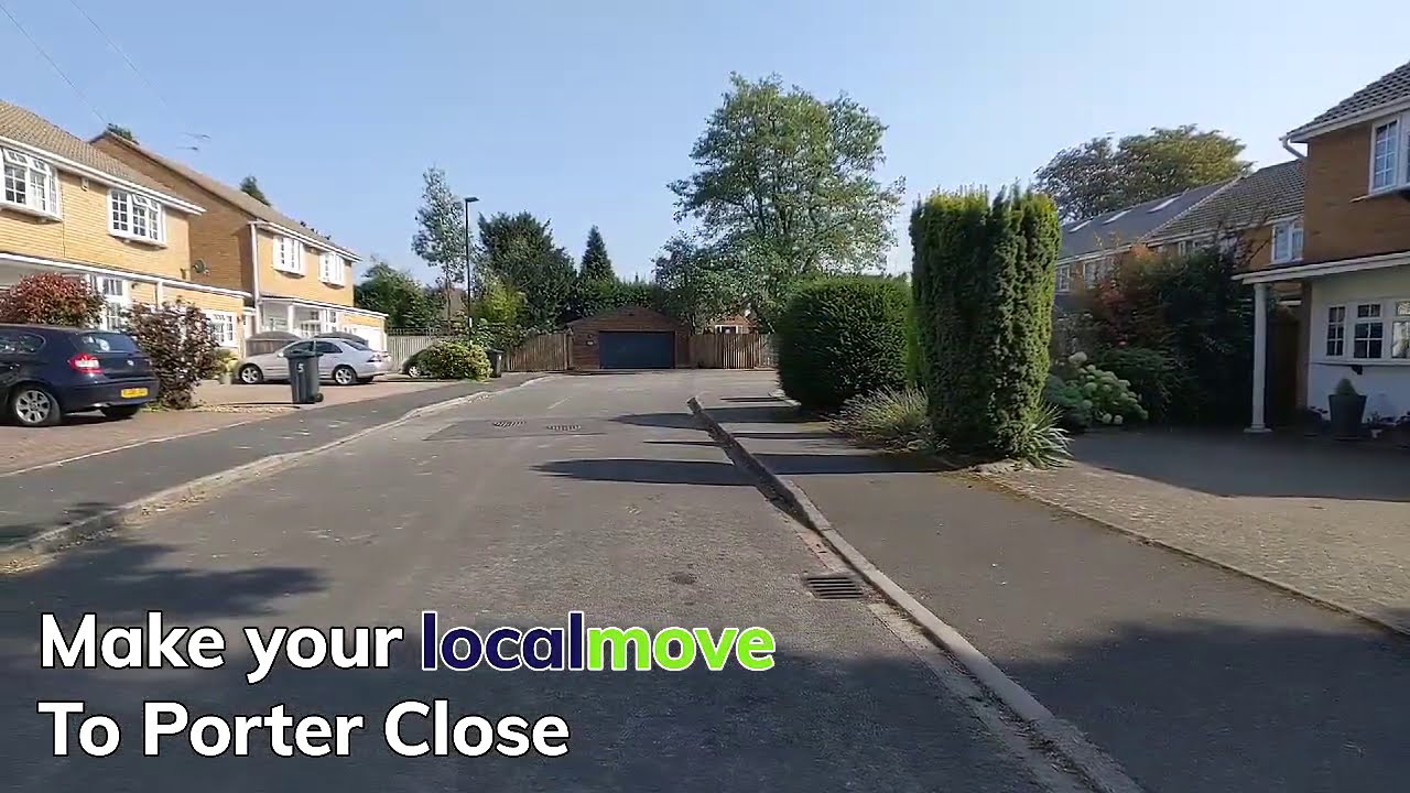 Make your Local Move to Porter Close House for sale in Sutton