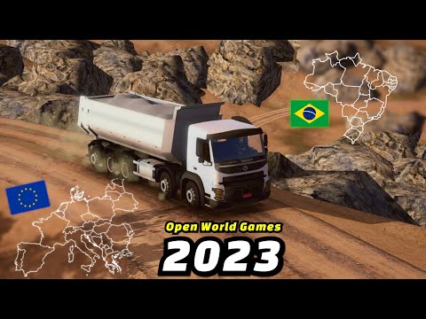 TOP 5 Best Truck Simulator Games with Big Open World Maps (Android &/ or iOS)