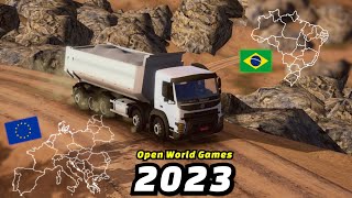 TOP 5 Best Truck Simulator Games with Big Open World Maps (Android &/ or iOS)