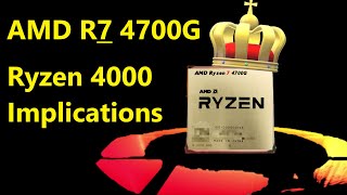 AMD R7 4700G: The Start of AMDomination, and Milking...