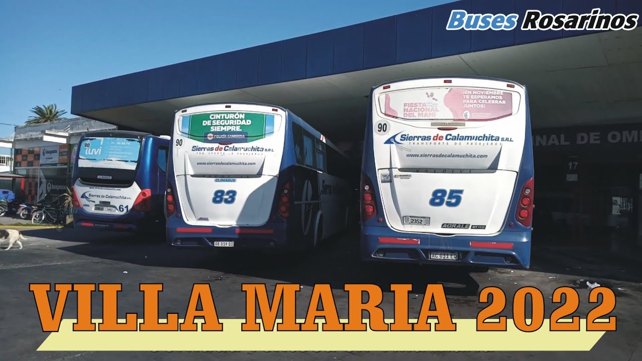 VILLA MARIA 2022 - Estación de Omnibus Nocturna y Diurna / Larga Distancia