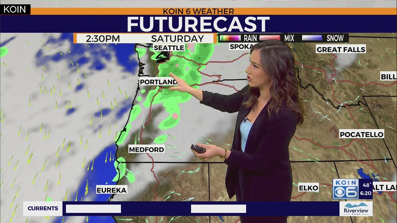 Mild & sunny days continue in Portland with shower chances returning ...