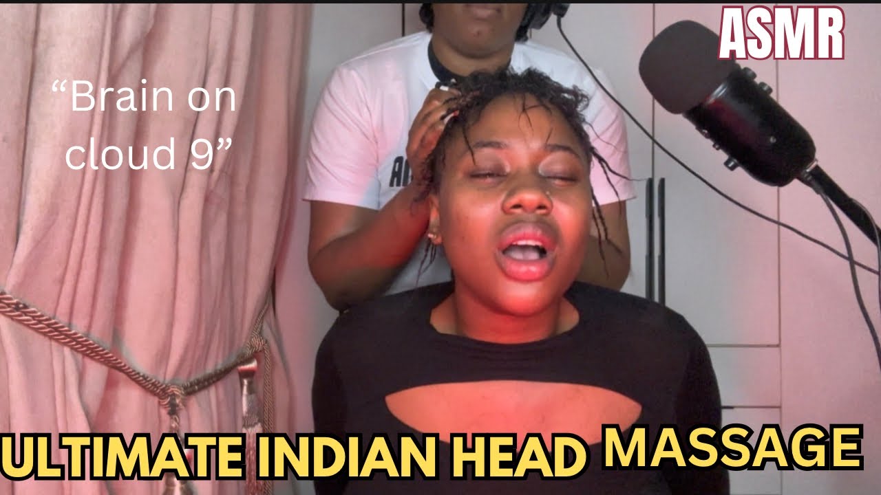 ASMR✨THE POPULAR INDIAN HEAD MASSAGE LEAVING THE BRAIN ON CLOUD9”BRAIN TINGLES*AGGRESSIVE SCRATCHING