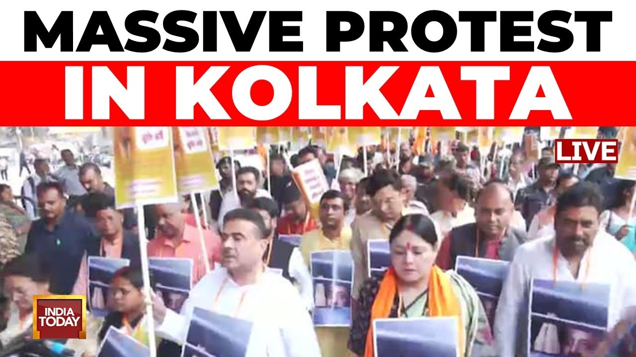 Kolkata Law College Gangrape LIVE News | BJP's Anti-Rape Rally in Kolkata | Kolkata News LIVE