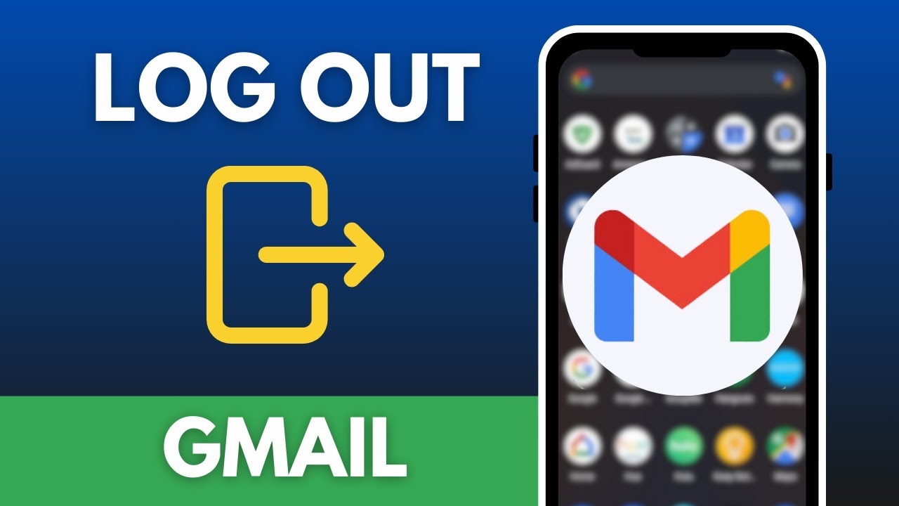 How to Log Out of Gmail App on Android | Quick and Easy! | 2024 - YouTube