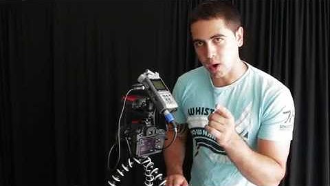 H4n Direct Audio Line into DSLR Setup