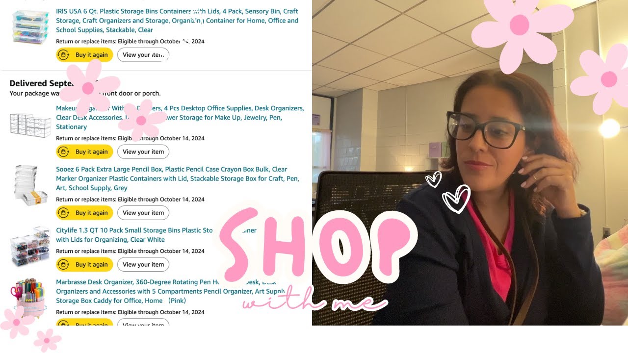 GET ORGANIZED WITH ME / TEACHER ORGANIZATION / SHOP WITH ME / AMAZON TEACHER SHOPPING
