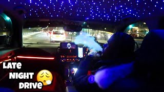 LATE NIGHT DRIVE IN CENTRAL LONDON!!!