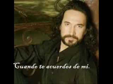 Marco Antonio Solís. Cuando te acuerdes de mi.