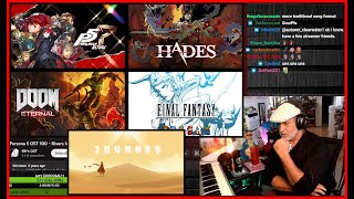 My First Twitch Of Video Games Ost Reactions, Persona 5, Final Fantasy, Hades, Journey, Doom Eternal