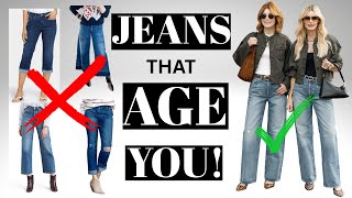 5 Denim Trends That Age You Up to 10 Years & What to Wear Instead | Fashion Over 40