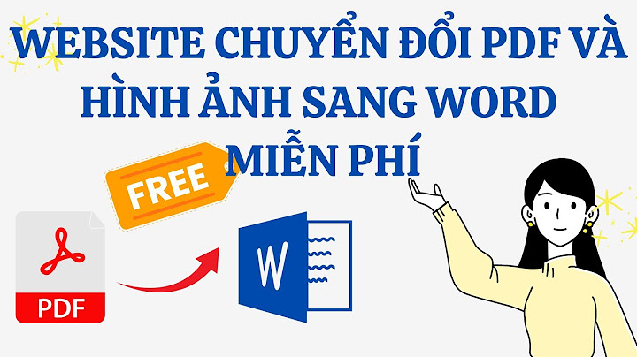 Sửa file pdf sang word bị lỗi font