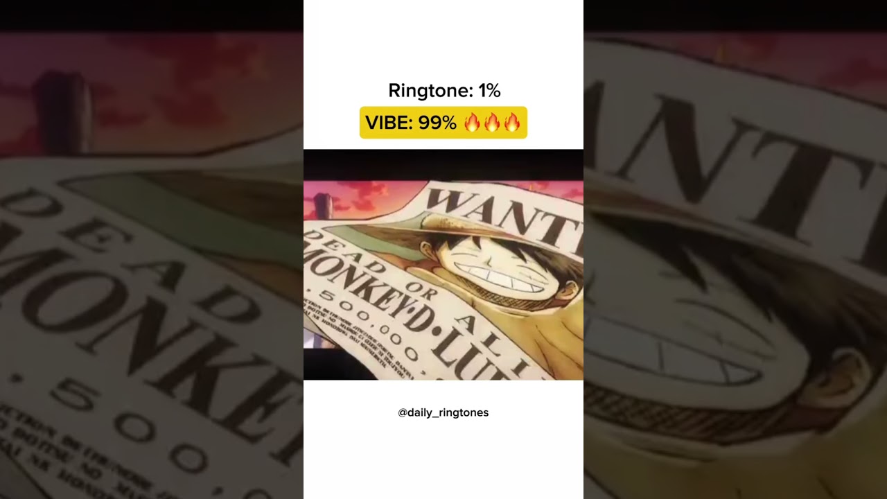 Luffy Eye Catcher One Piece Ringtone 📞 DOWNLOAD IN BIO 🔗📲✨