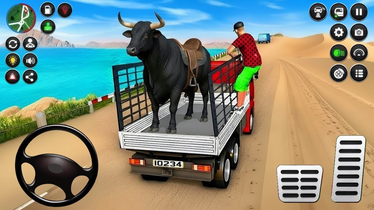 Animal Truck Transport Simulator - Zoo Animal Truck Game Offline - Android Gameplay