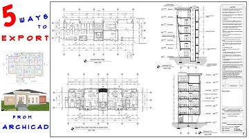 How to export from Archicad. 5 ways you should know.