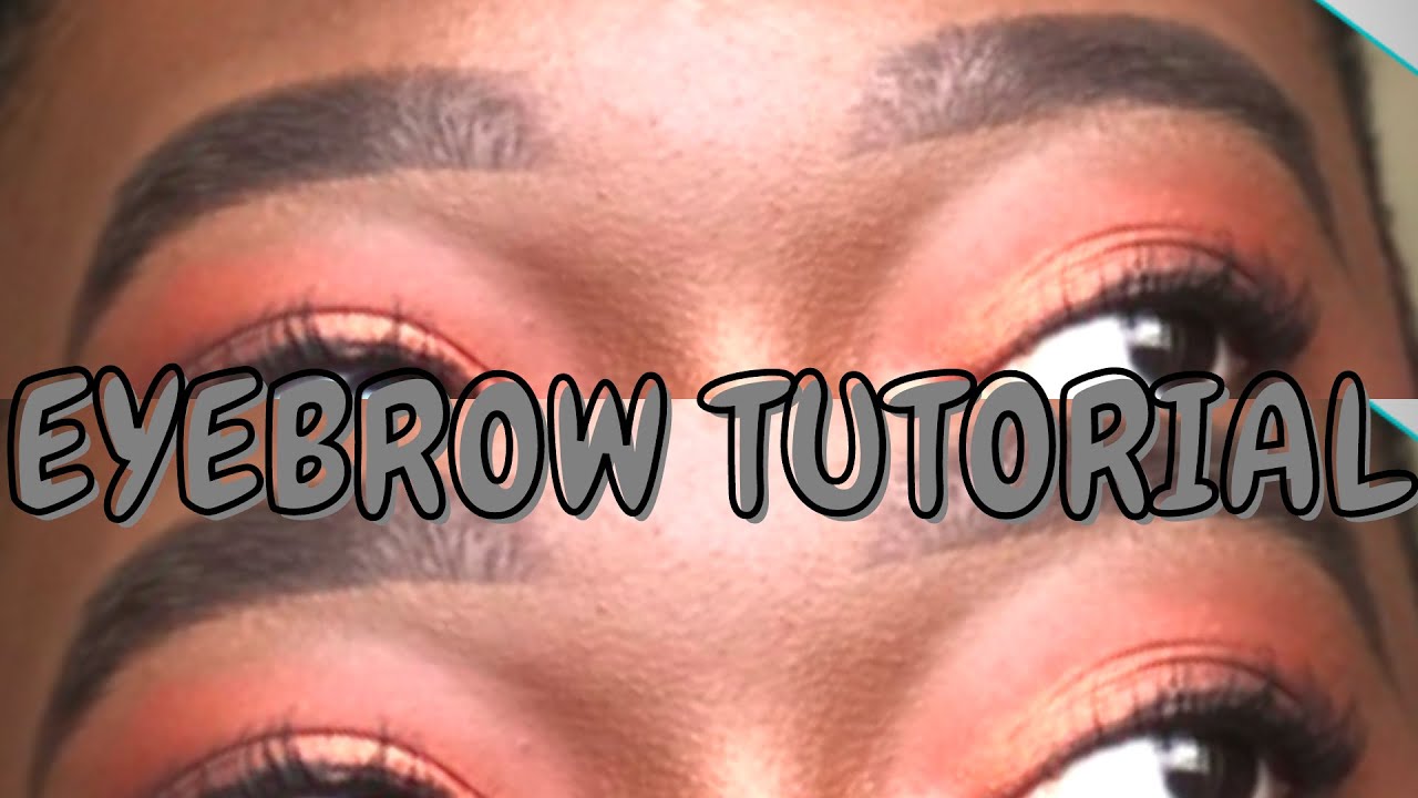 HOW TO DO EYEBROWS WITH REVOLUTION DIP BROW KIT: QUICK AND EASY | NYARKOAAHTUTORIALS