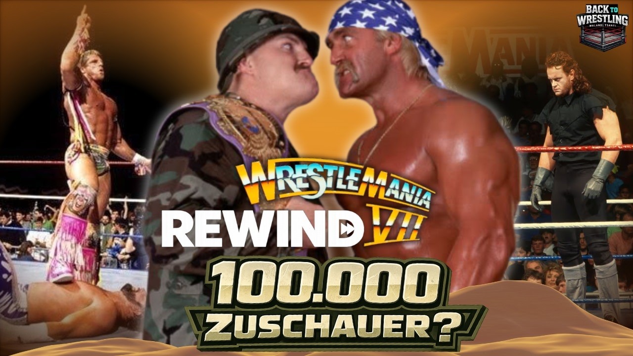 Wrestlemania 7 Rewind: Hogan vs. Slaughter, Patriotismus, Risiko und das geplatzte 100.000 Stadion
