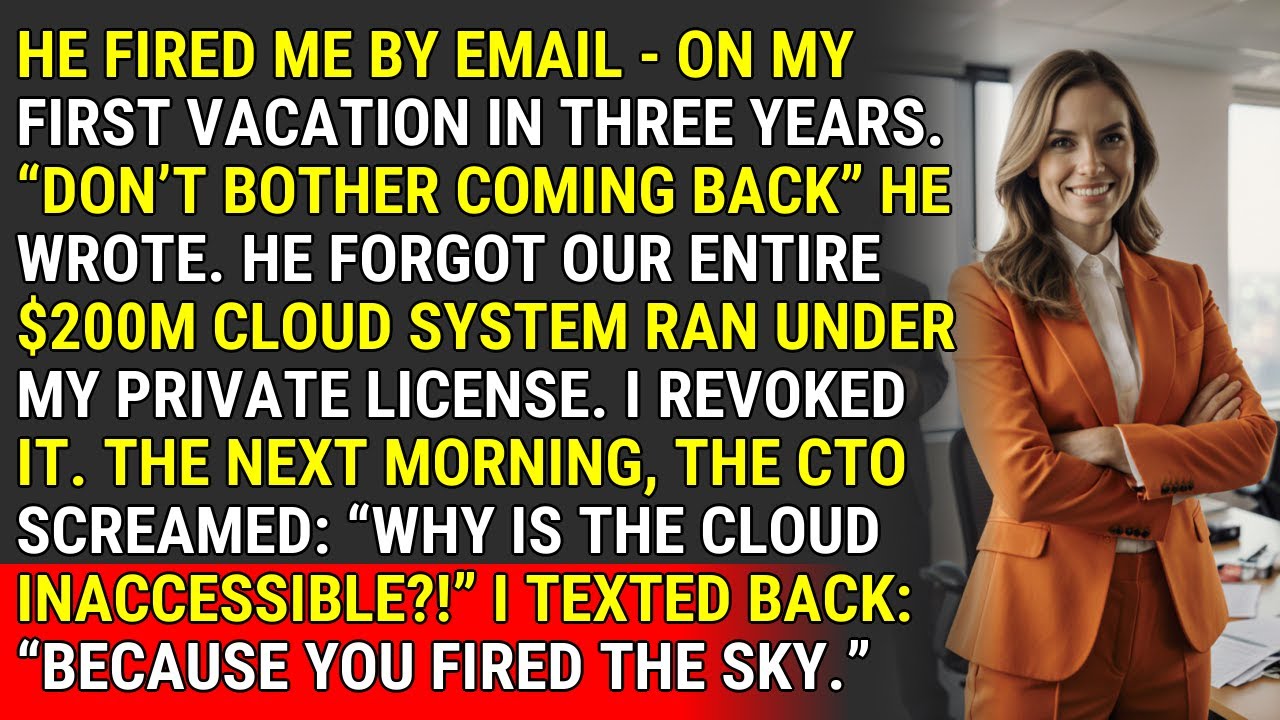 Fired on Vacation, I Revoked the License That Powered Their $200M Cloud ♟️ | #CorporateCheckmate