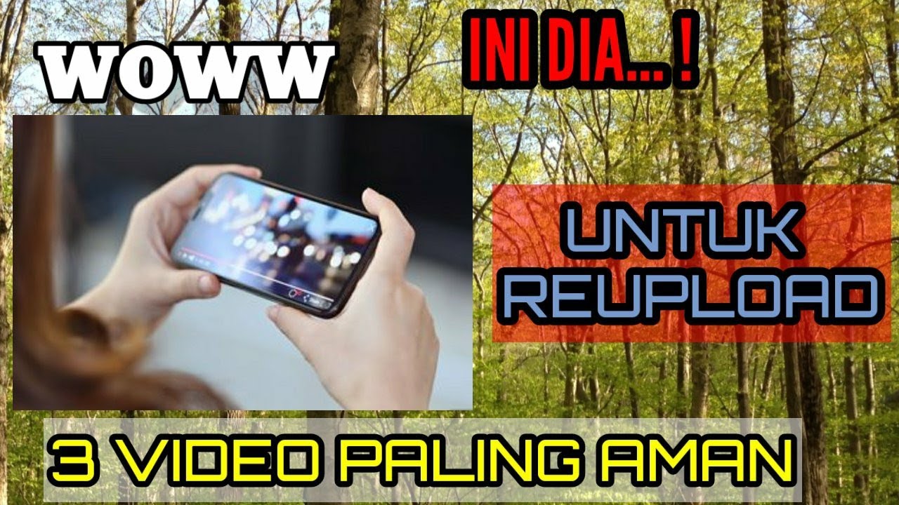 Cara Reupload Video Tanpa Kena Hak Cipta(Jenis - Jenis Video Yang Pasti Aman)