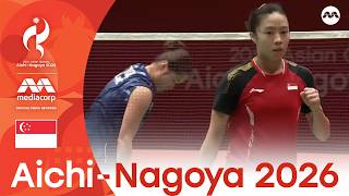 Singapore's Yeo Jia Min puts up a fight in Game 2 vs Thailand's Intanon | Asian Games 2026 screenshot 1