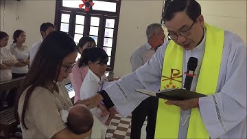 Nghi thức Rửa Tội: GIUSE LÊ HOÀNG BẢO MINH