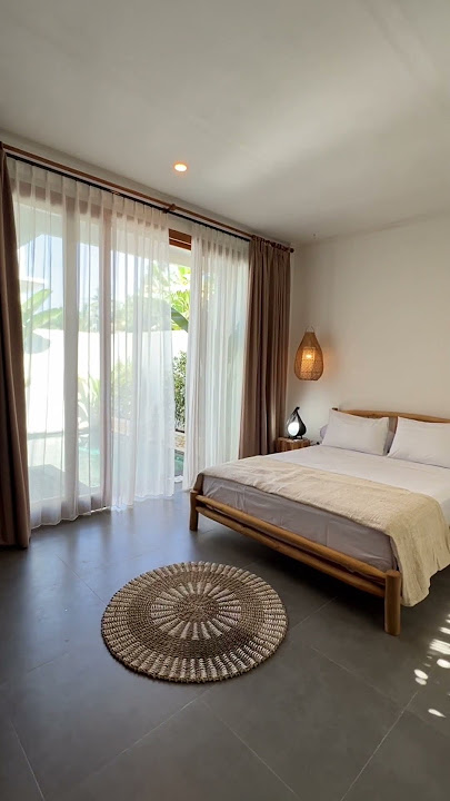 Take a look at this super cute villa in Bali🏝️🐚 #shorts