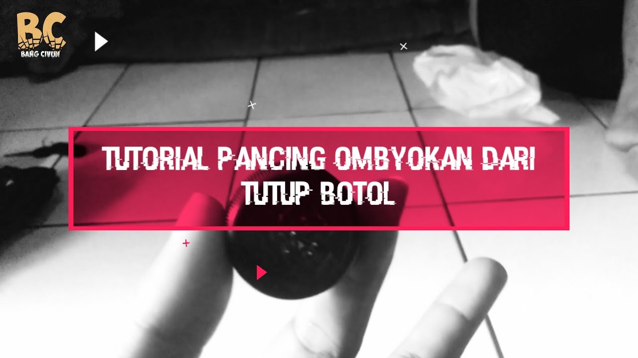 Cara Membuat Pancing Ombyok/Ombyokan