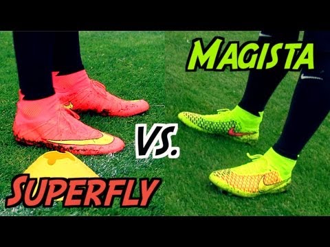 RONALDO CR7 Mercurials vs Nike Magista Boot Test F2 RONALDO CR7 Mercurials vs Nike Magista Boot Test F2
