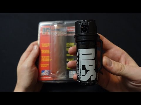 DPS Black Label Pepper Spray - OC/CS Combo