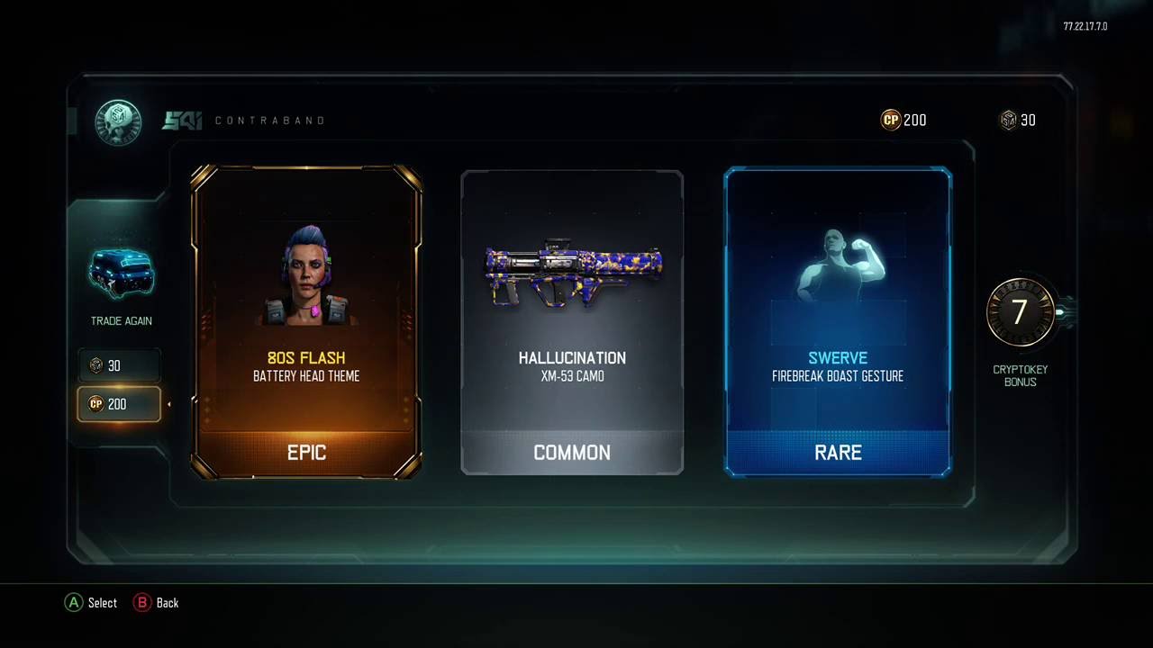 Call of Duty: Black Ops III CYBORG SEPTEMBER CONTRABAND