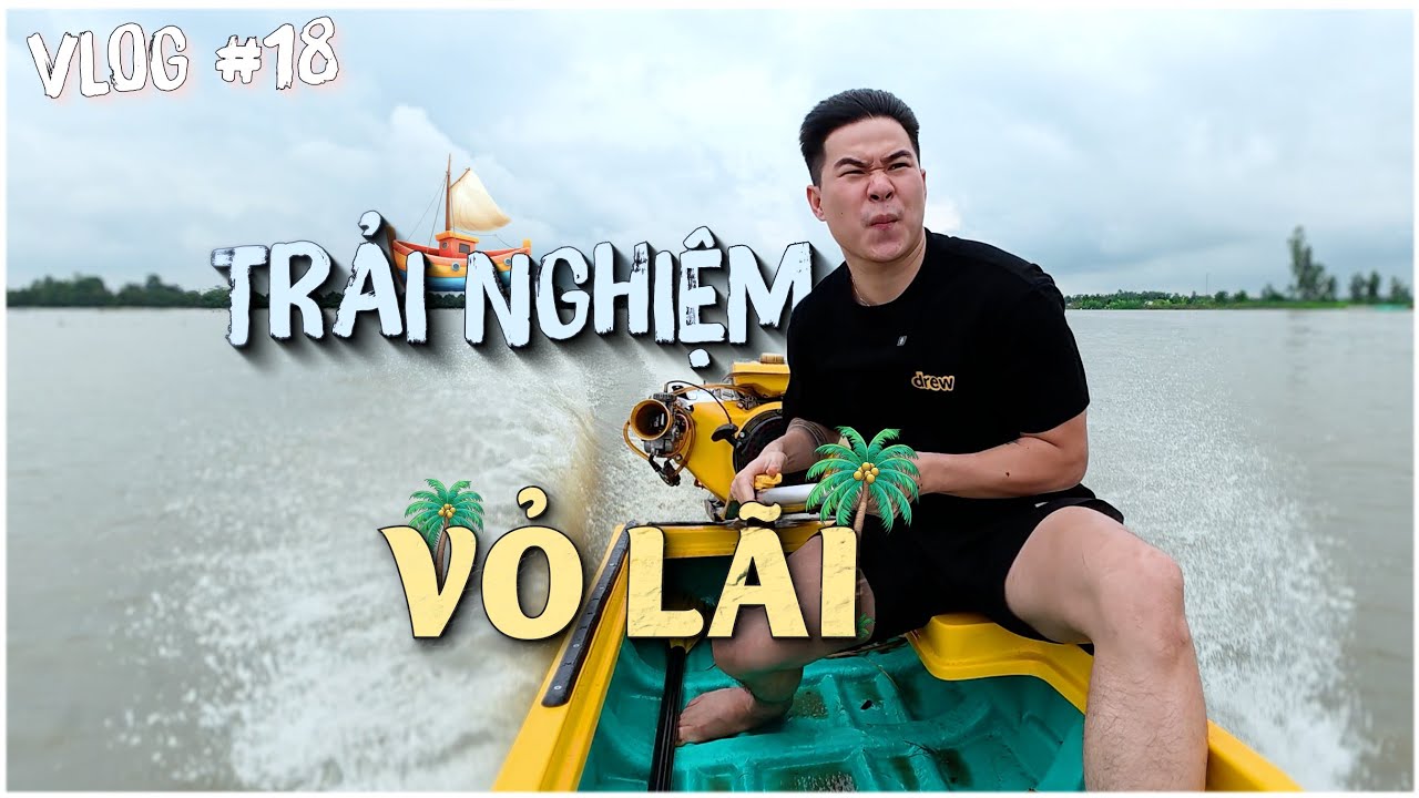 (VLOG #18) BÁO THỦ VỀ QUÊ VÀ TRẢI NGHIỆM TỐC ĐỘ VỎ LÃI BAY TRÊN MẶT NƯỚC