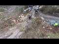 Forestry works in surrey continue and the arb boys begin felling at local golf course